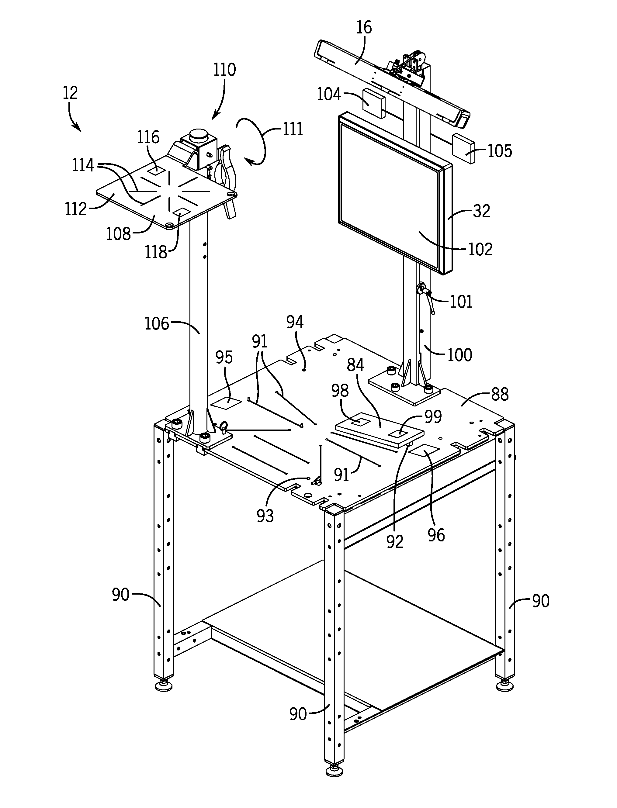 Calibration devices for a welding training system