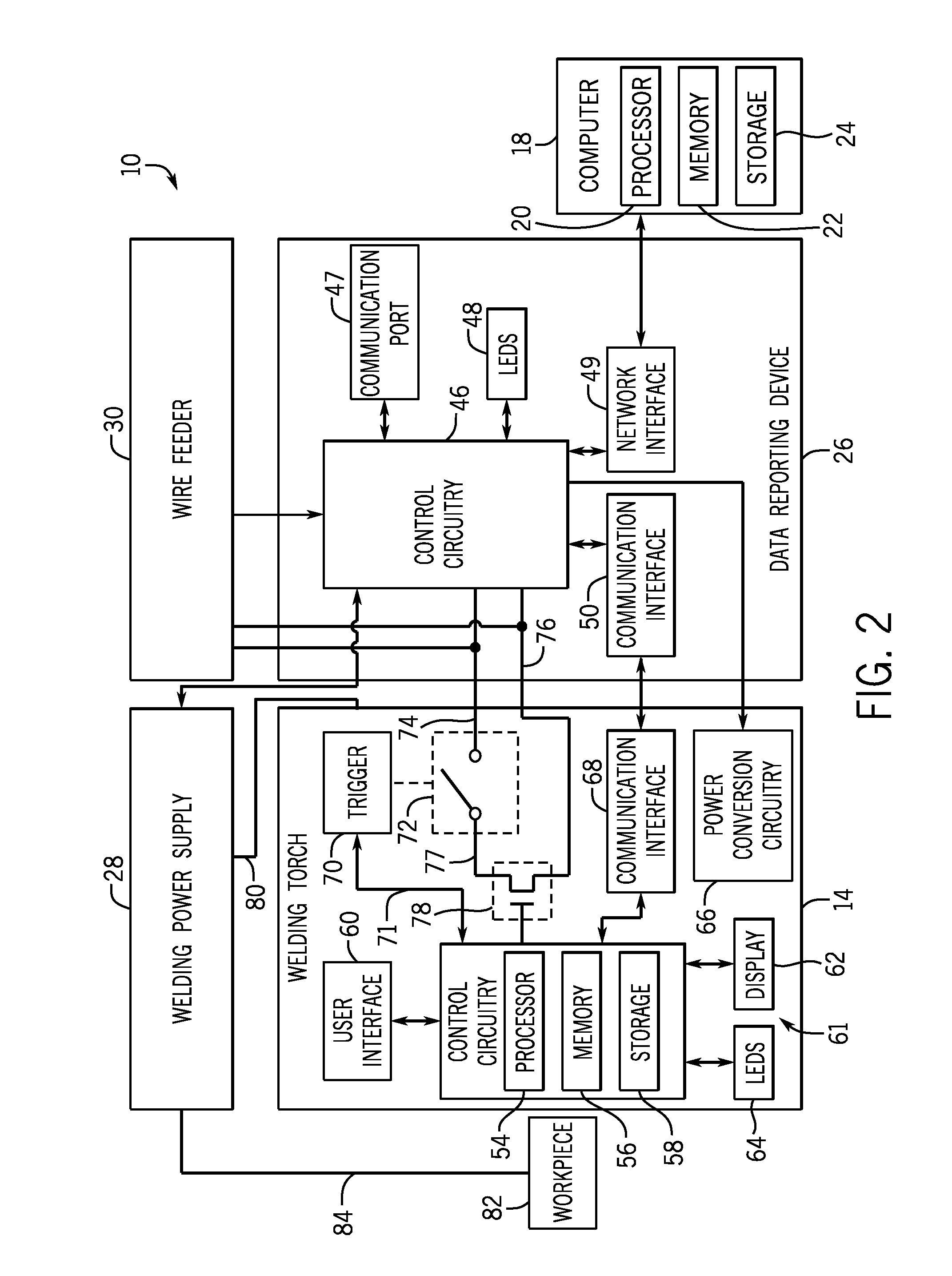 Calibration devices for a welding training system