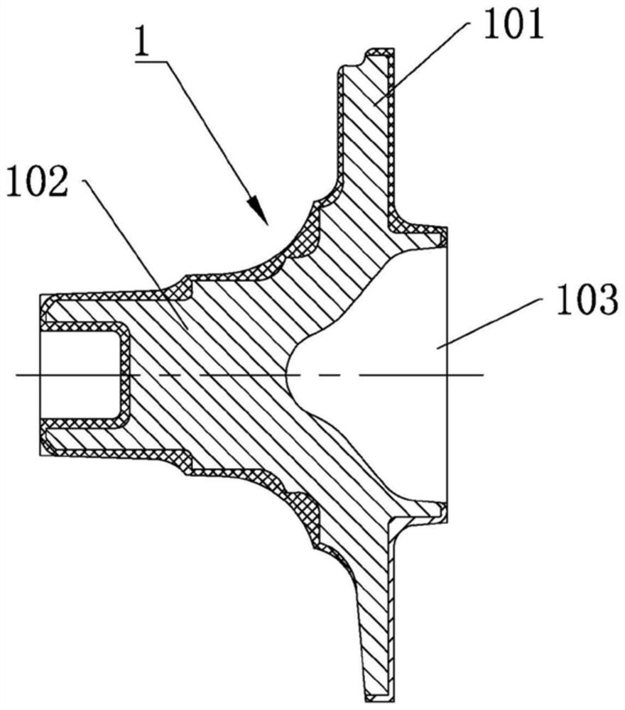 Flange plate turning process and machining equipment