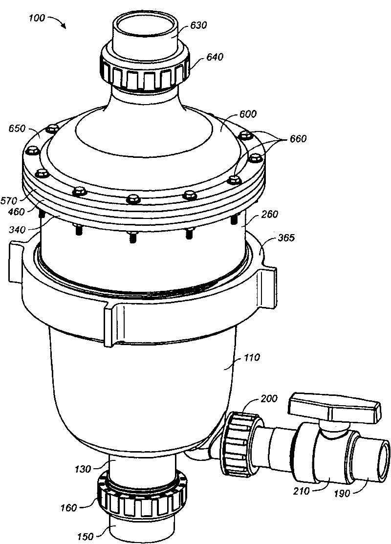 Multi-cyclone sediment filter