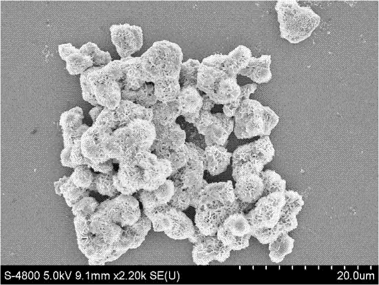 Method for degrading methyl orange dye wastewater with ZnIn2S4 visible light catalyst