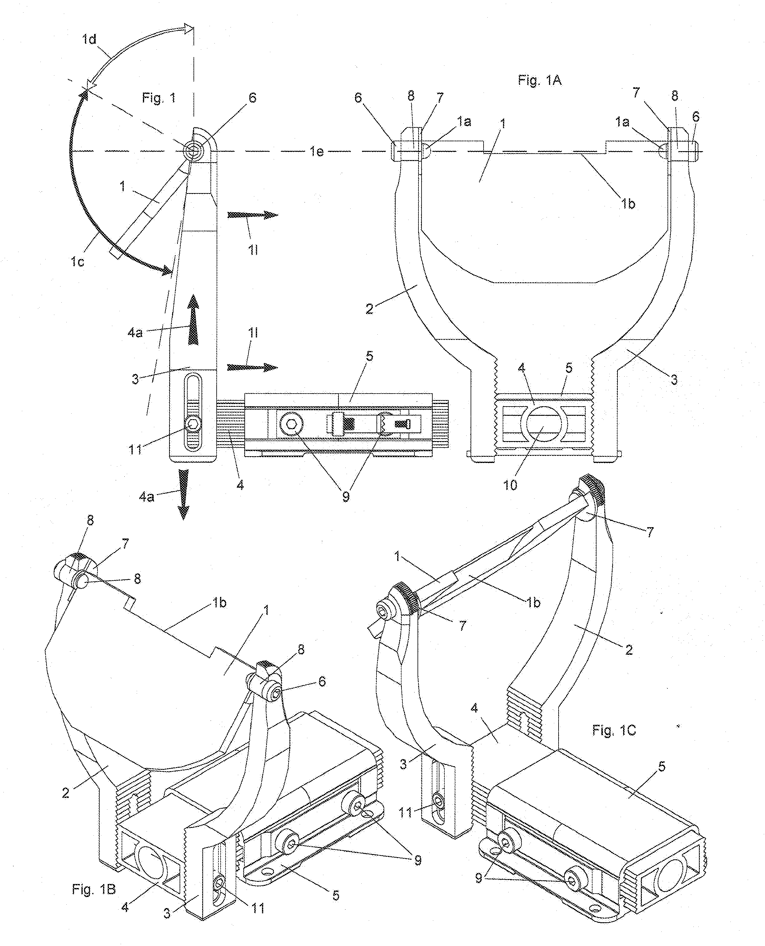 Adjustable Grinding Platform and Mounting Assembly