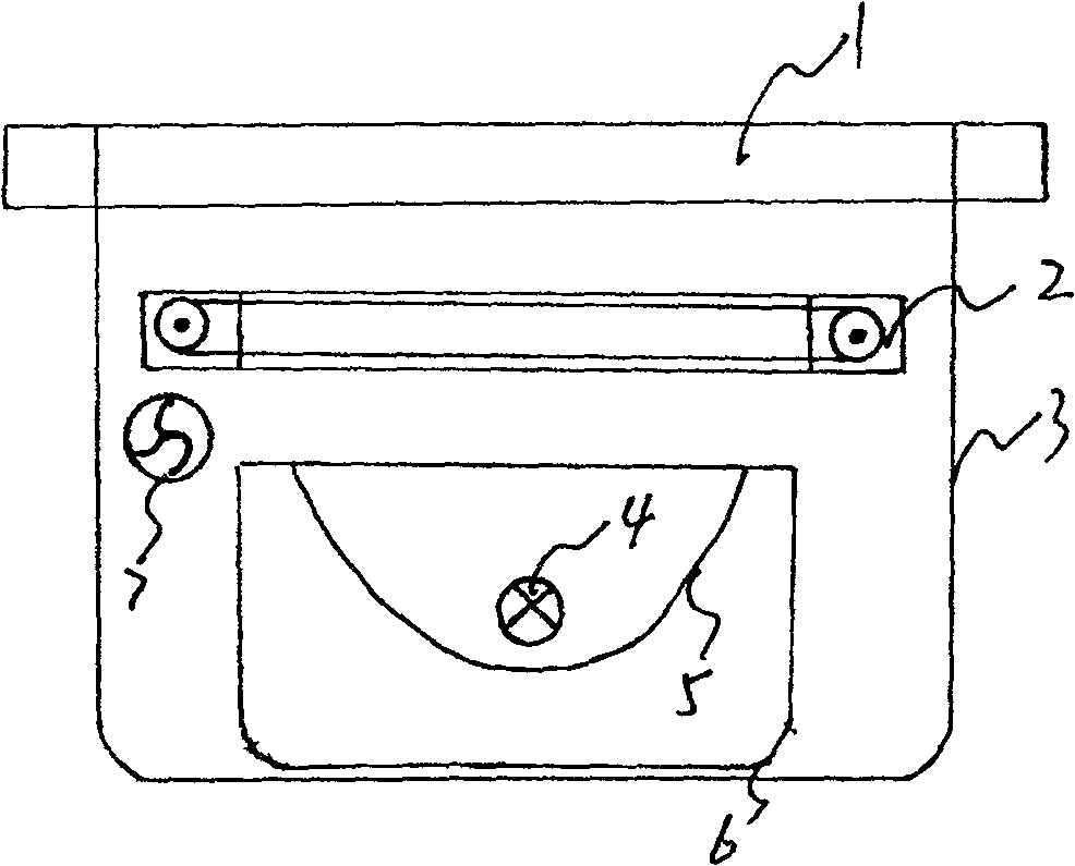 Computer controlled underwater color-variable spotlight