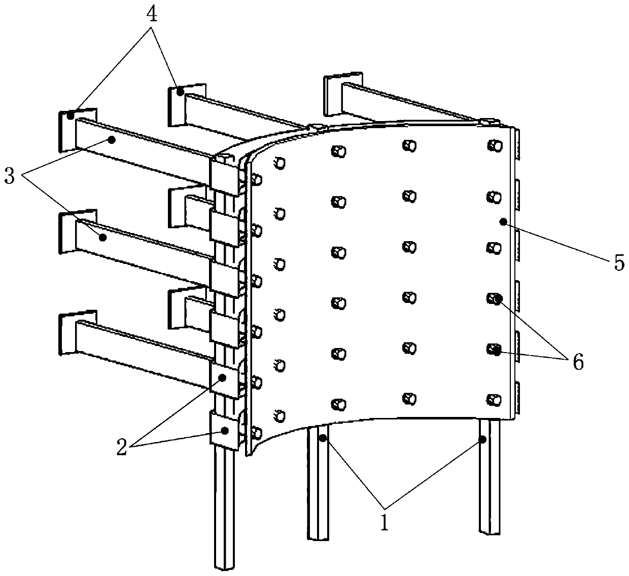 A method for positioning the side orientation of an object