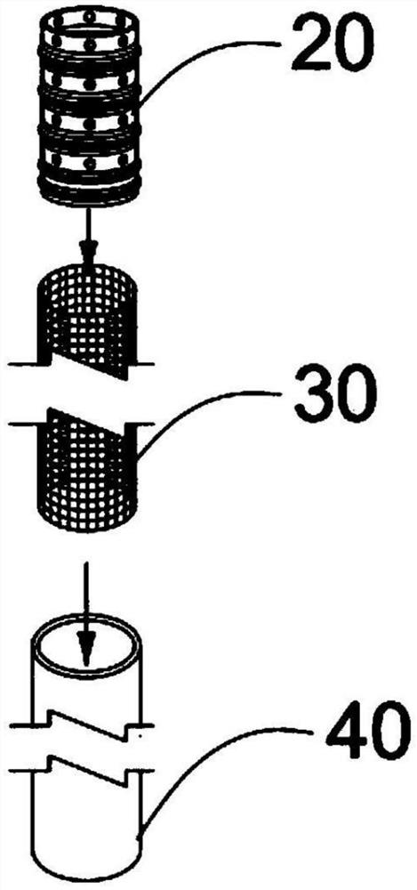 Underwater construction device and construction method for piers and caps of cross-sea bridges