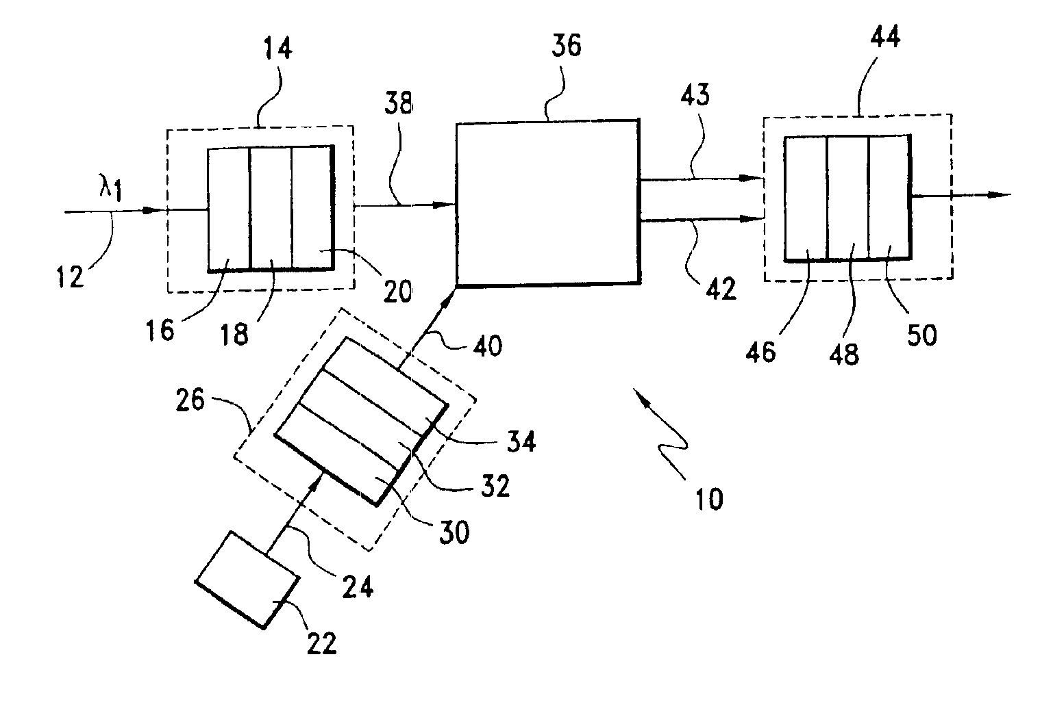 Stimulated brillouin scattering optical amplifier