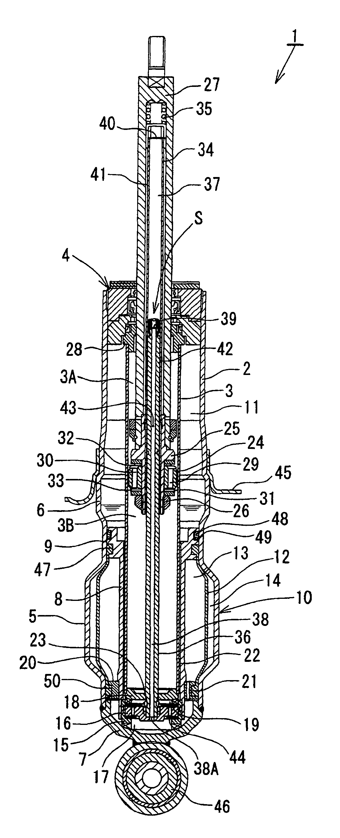 Hydraulic shock absorber