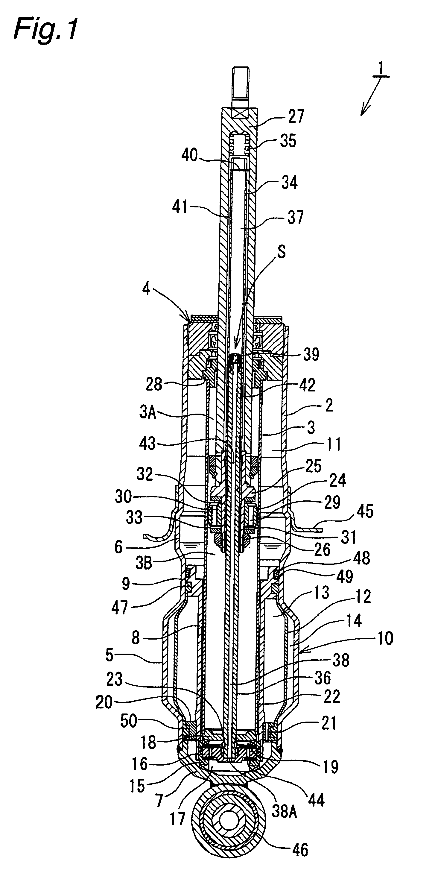 Hydraulic shock absorber