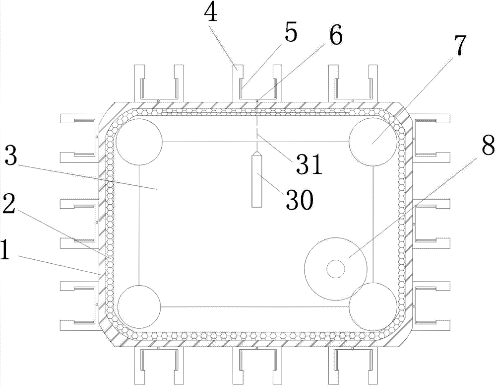 Automatic card discharging system for solving card reader retain card problem and implementation method thereof