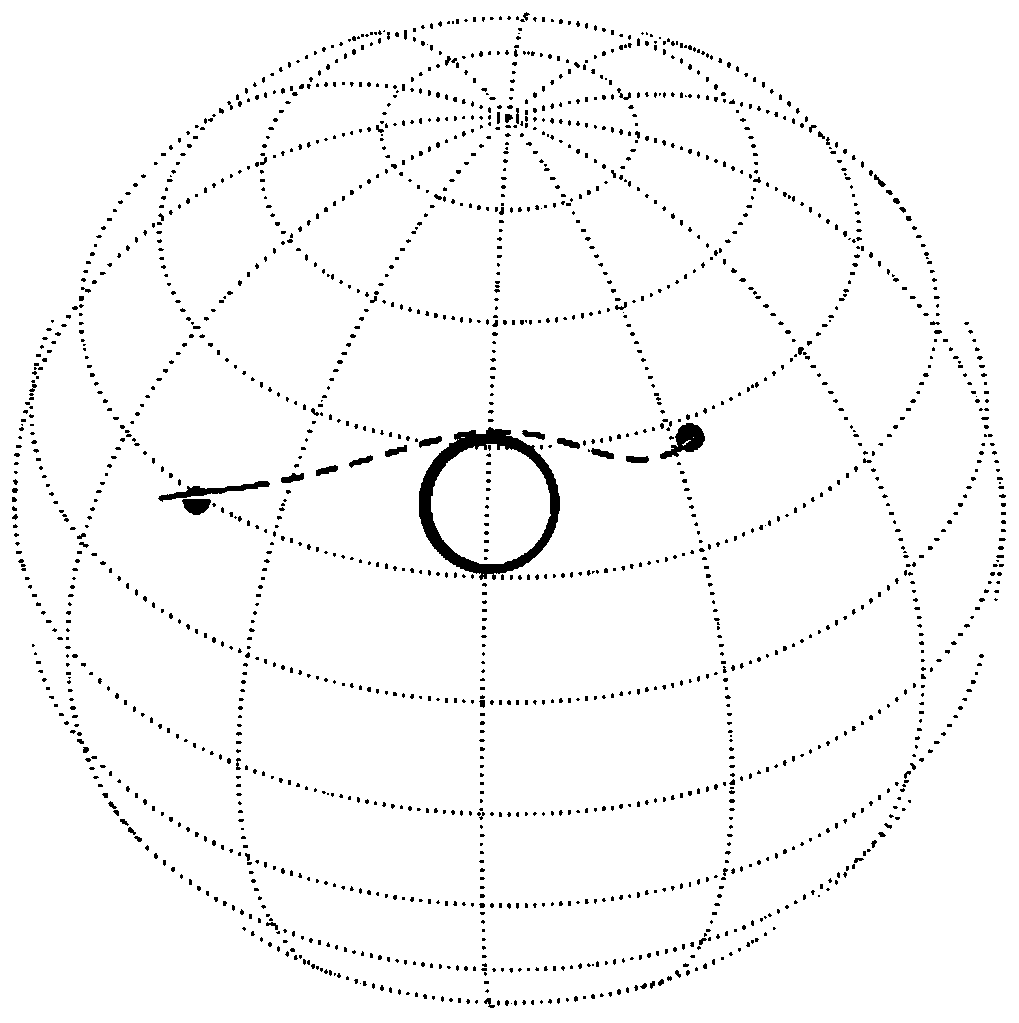 Balanced gliding trajectory self-adaptive planning method and system based on inverse kinetic solution and medium