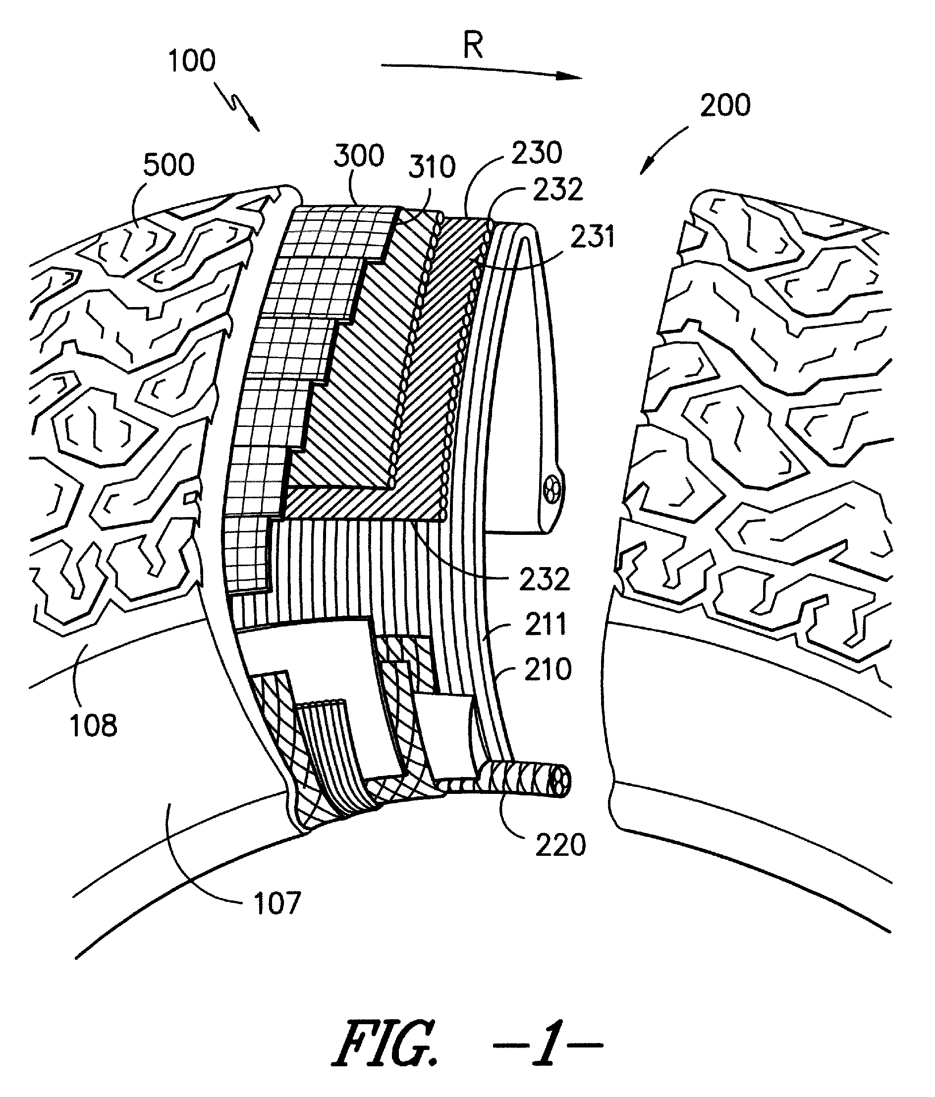 Process for Forming Pneumatic Tire with Leno Cap Ply