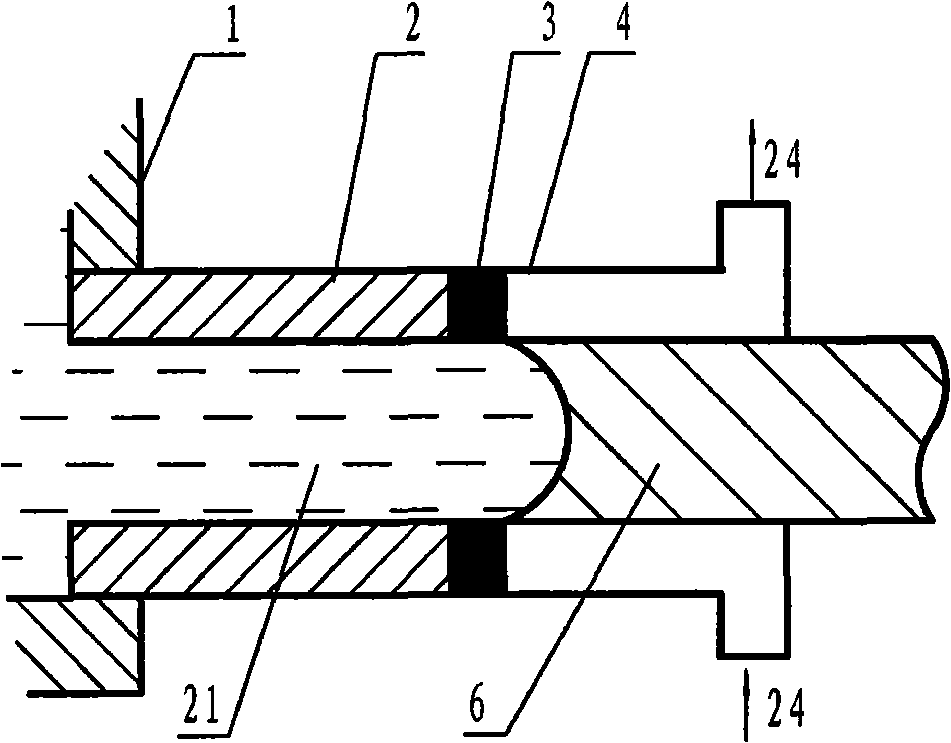 Device and method for continuous block metal glass shaping