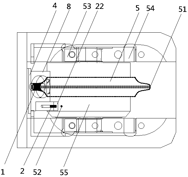 TBM hob full-state real-time on-line monitoring system and measurement method thereof