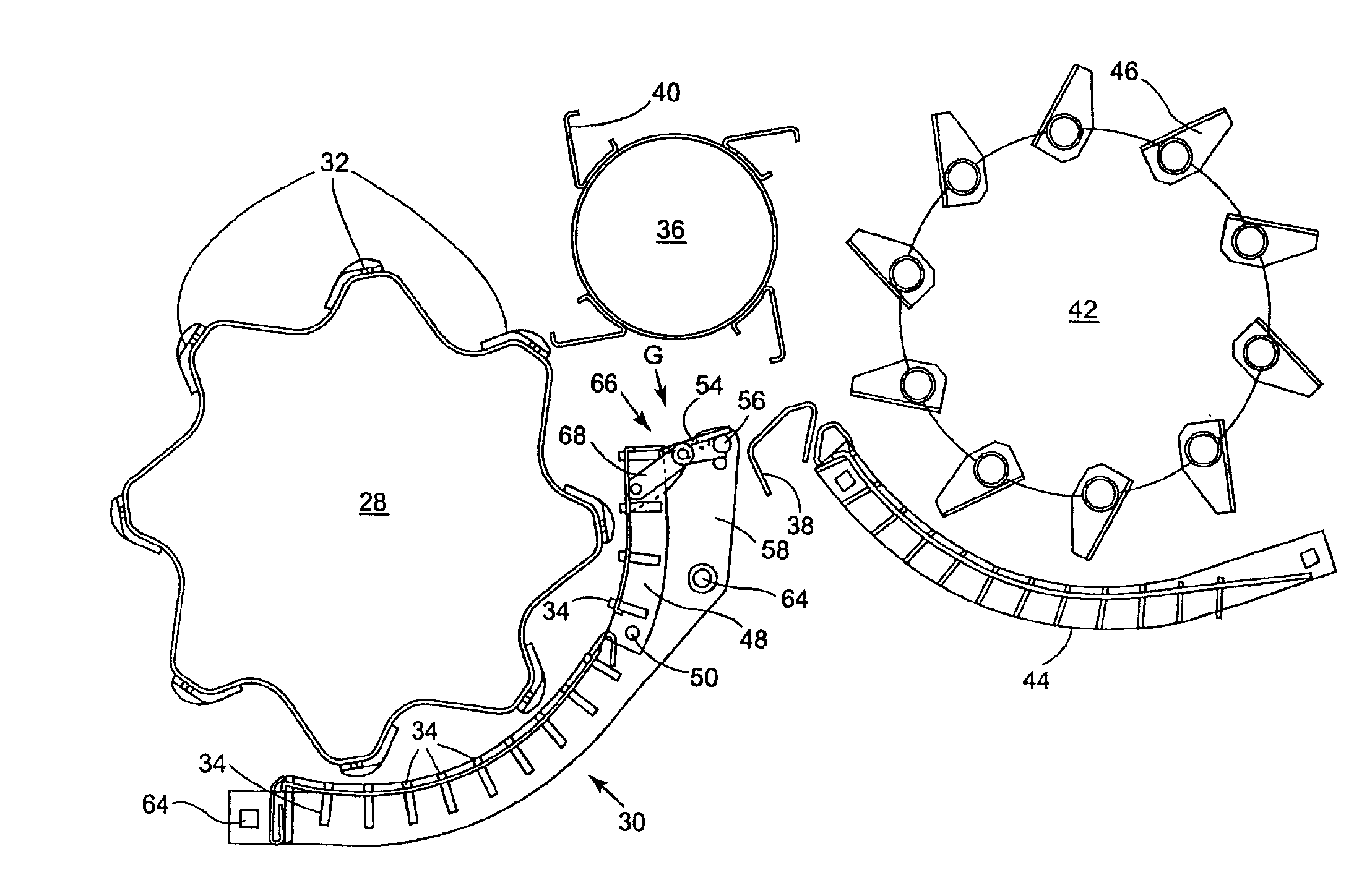 Threshing machinery concave arrangements