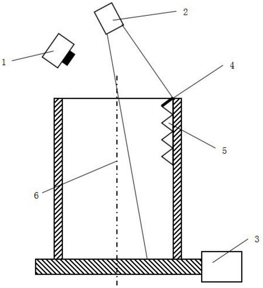 Internal thread detection device and method