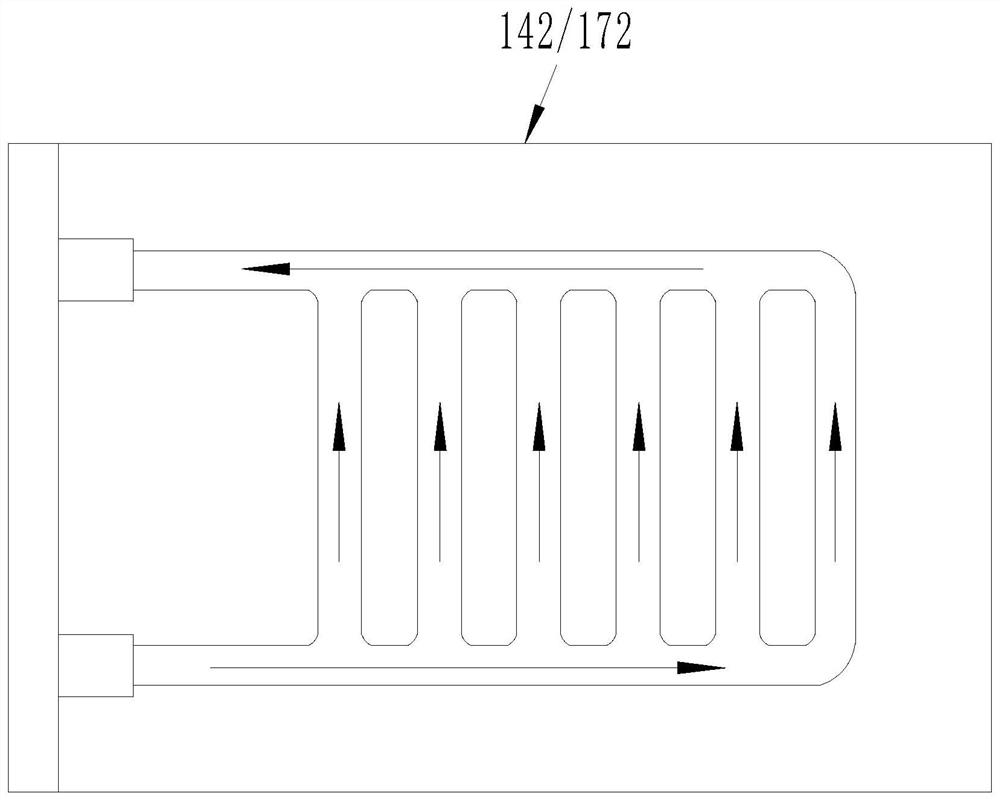 Partitioned Internal Cooling Cabinet Cooling System with Composite Cooling Source