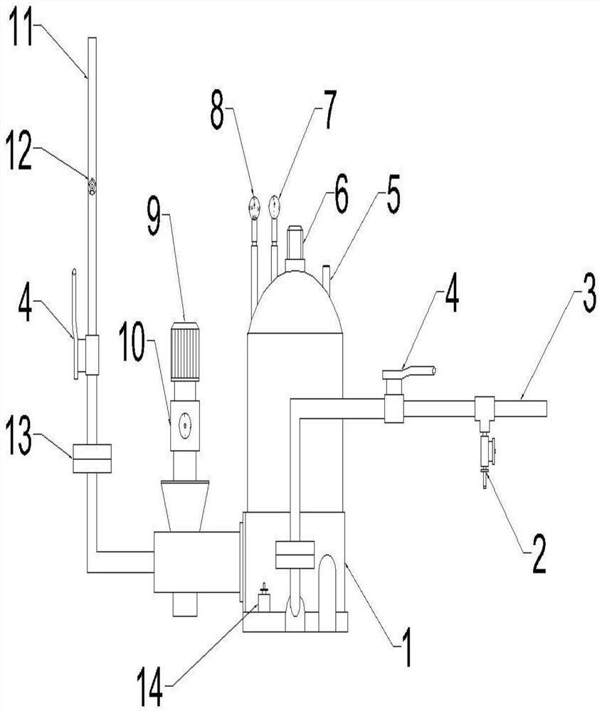 Frequency-adjustable and flow-controllable oil filtering device with temperature measuring function