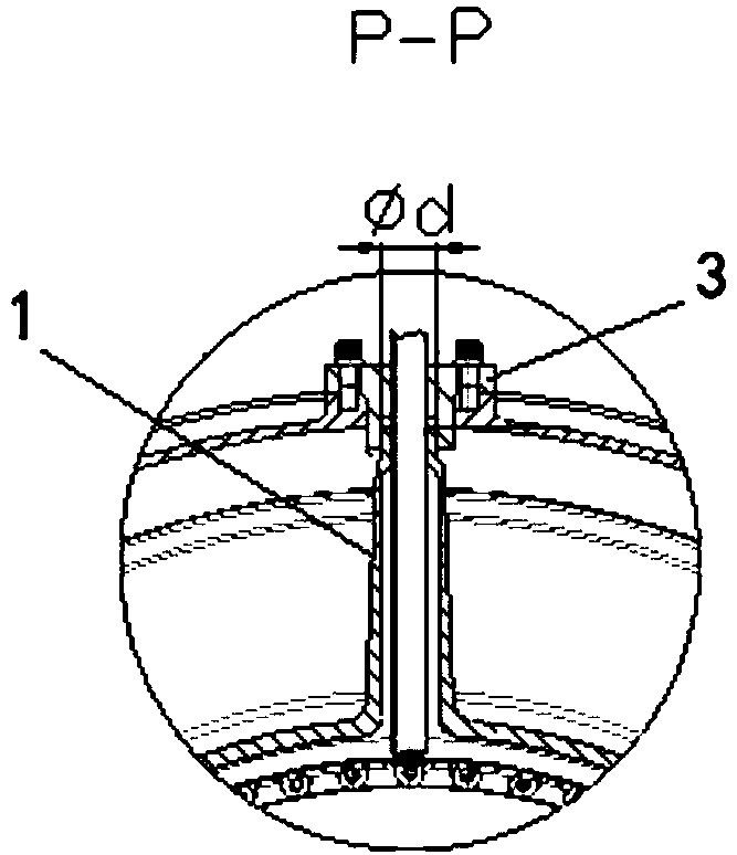 Inter-stage casing force bearing framework