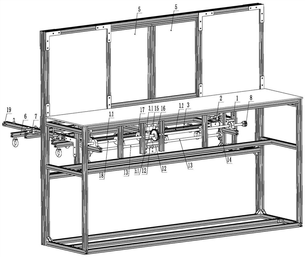 Intelligent balcony clothes airing system integrating automatic window opening and closing and rain shielding functions