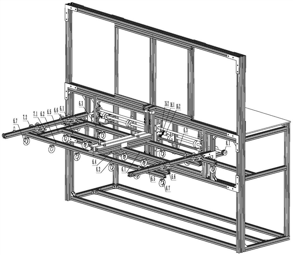 Intelligent balcony clothes airing system integrating automatic window opening and closing and rain shielding functions