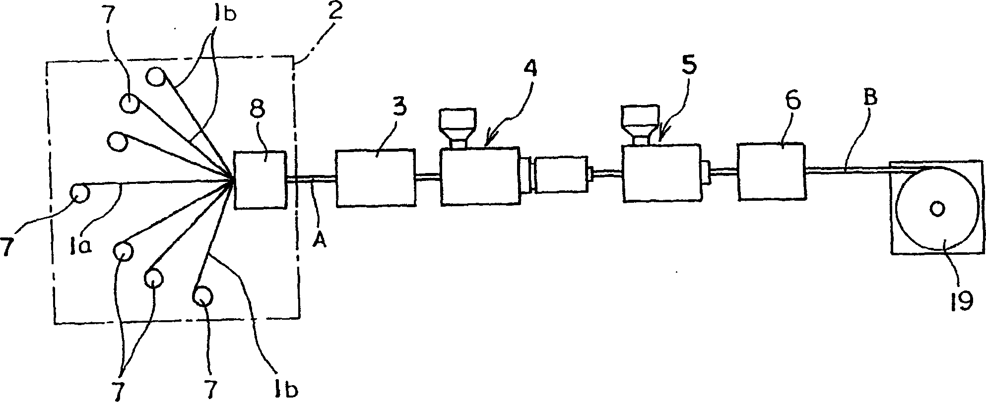 Method for manufacturing rustproof coated steel strand