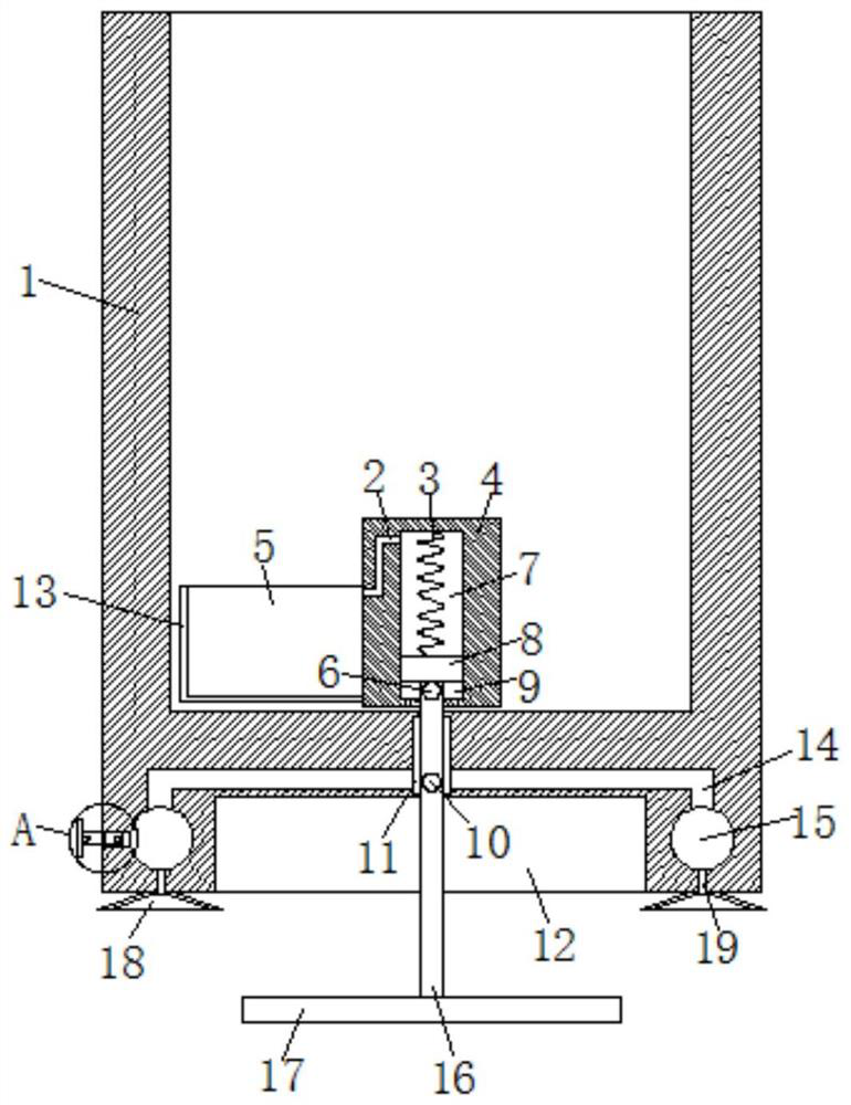 Teacup with anti-dumping function