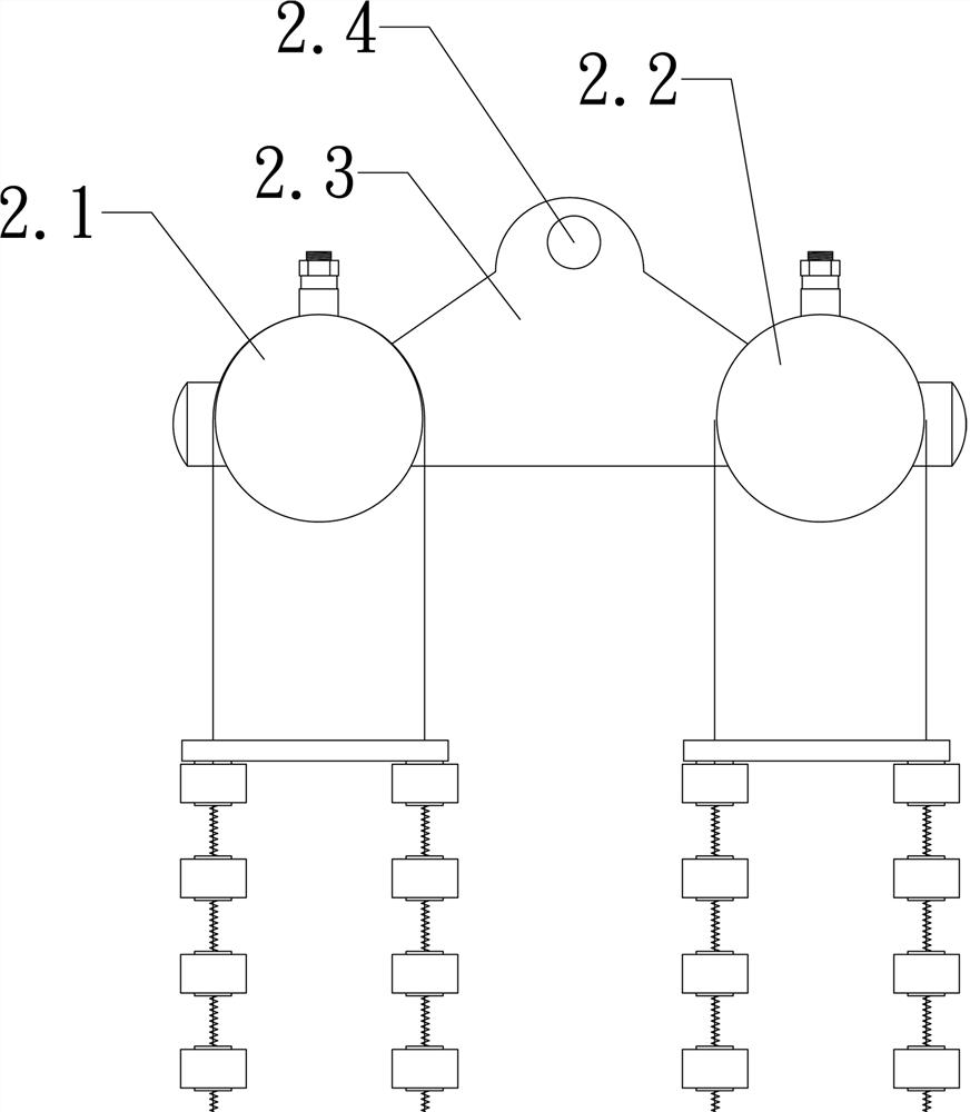 Long-distance and large-diameter cable laying construction device and method in cable trough