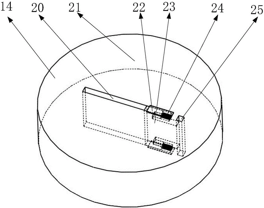 Hydraulic gravity type clocked flip-flop