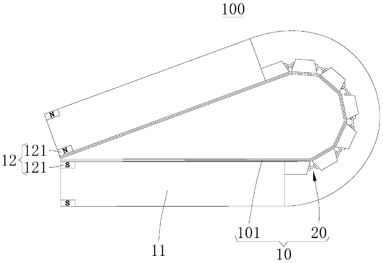 Folding mechanism, folding screen and mobile terminal