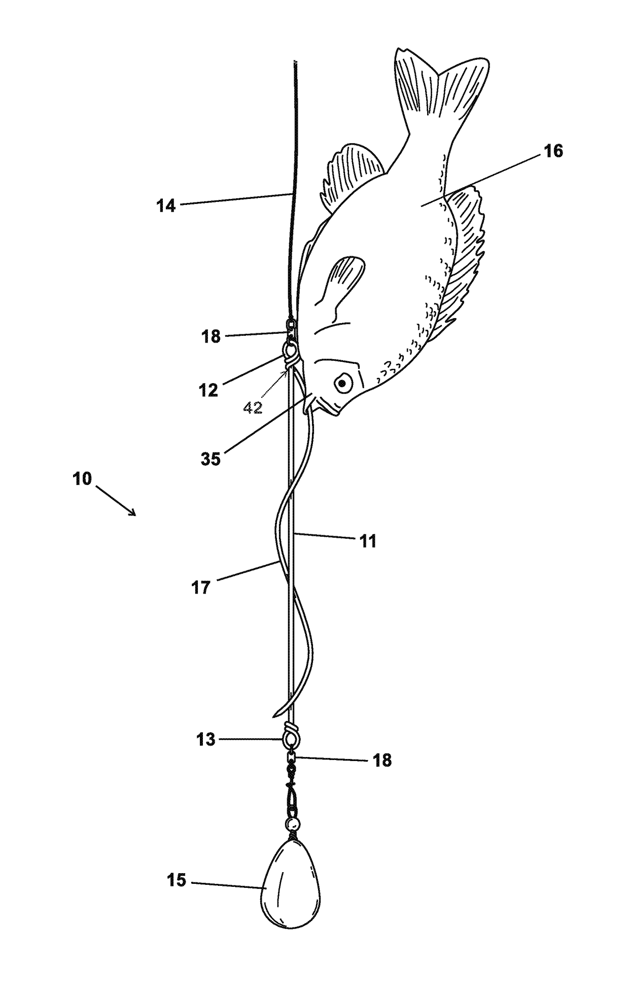 Deepwater fish release device