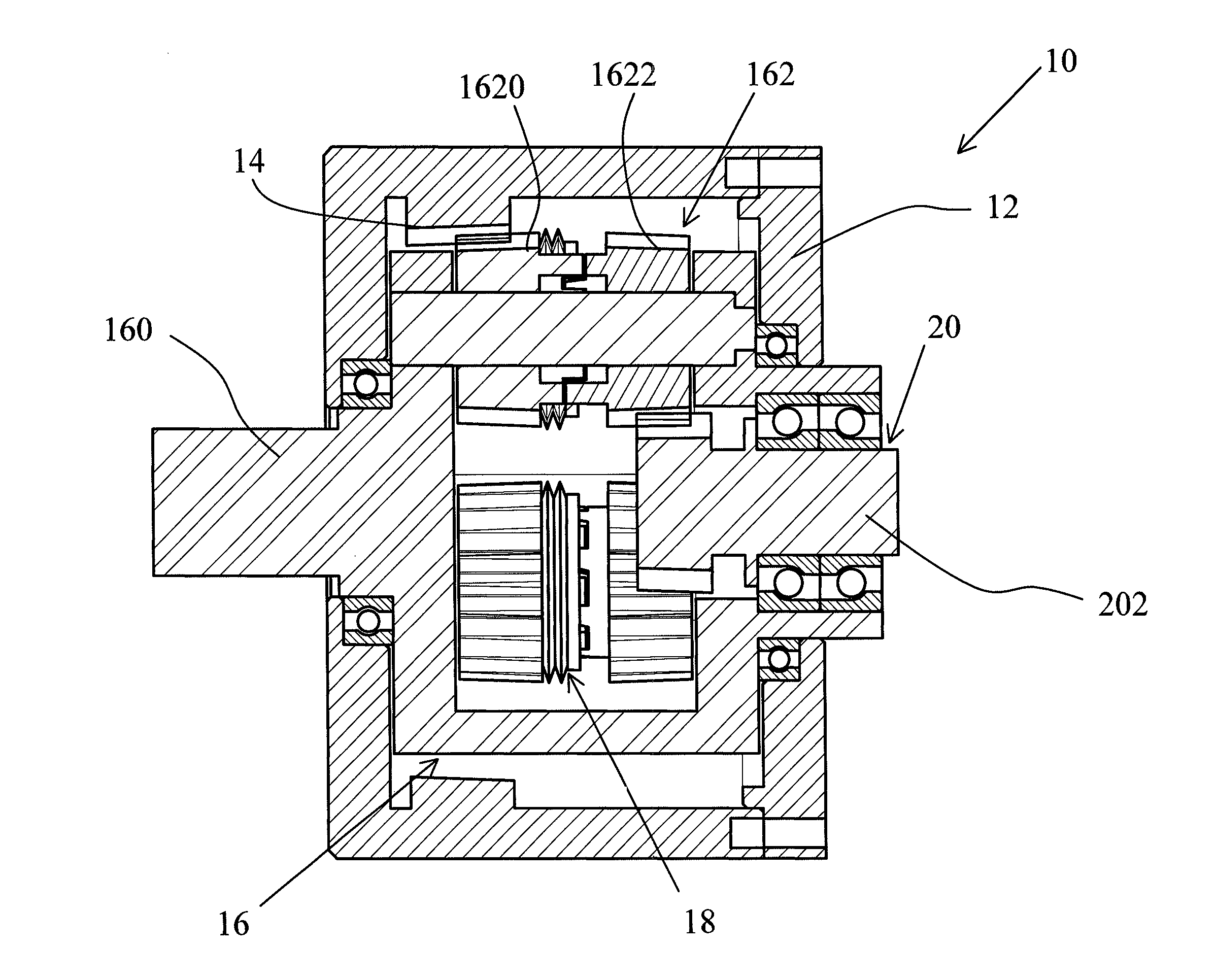 Zero backlash planetary gear train