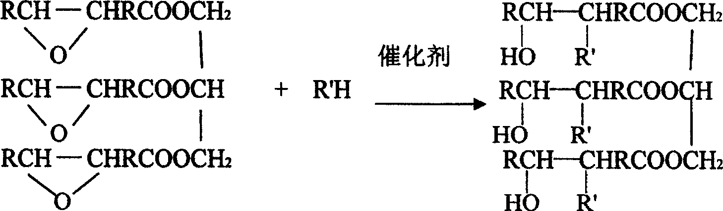 An organism-based polyol prepared by epoxy rapeseed oil