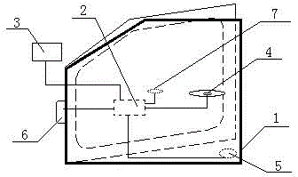 Self-adapting closing type car door