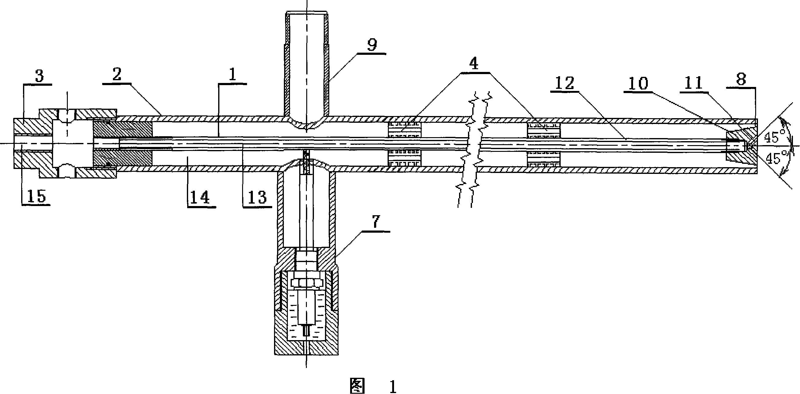 Ignition gun for industrial combustor