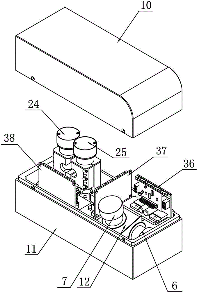 High-speed dynamic focusing laser vibrating mirror module group