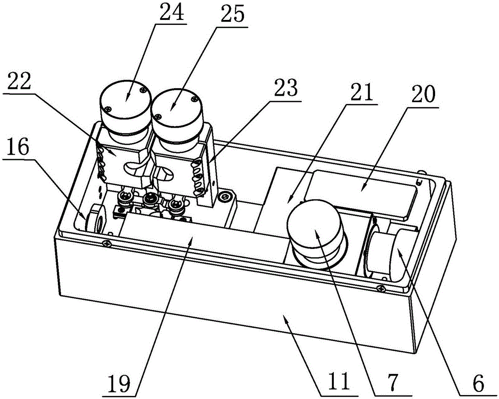 High-speed dynamic focusing laser vibrating mirror module group