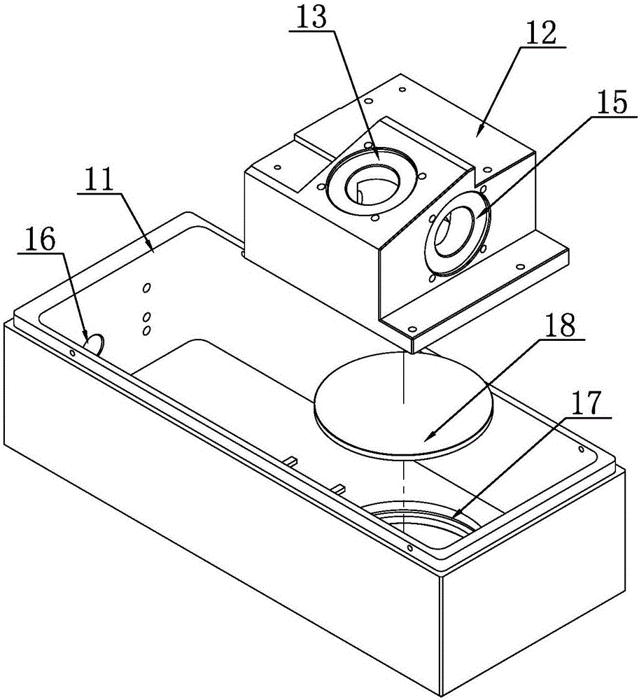 High-speed dynamic focusing laser vibrating mirror module group