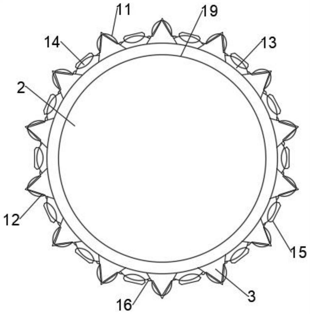 Metal pressing rivet nut