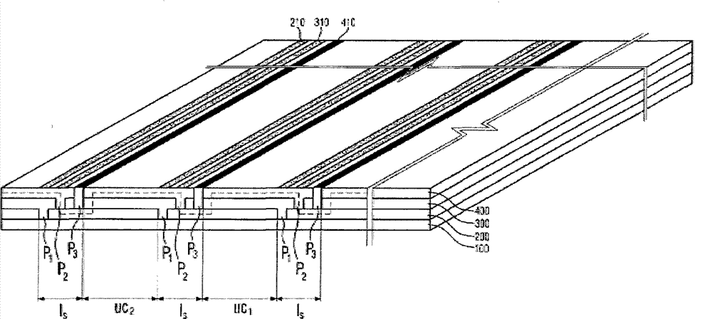 Series type integrated photovoltaic module and manufacturing method thereof