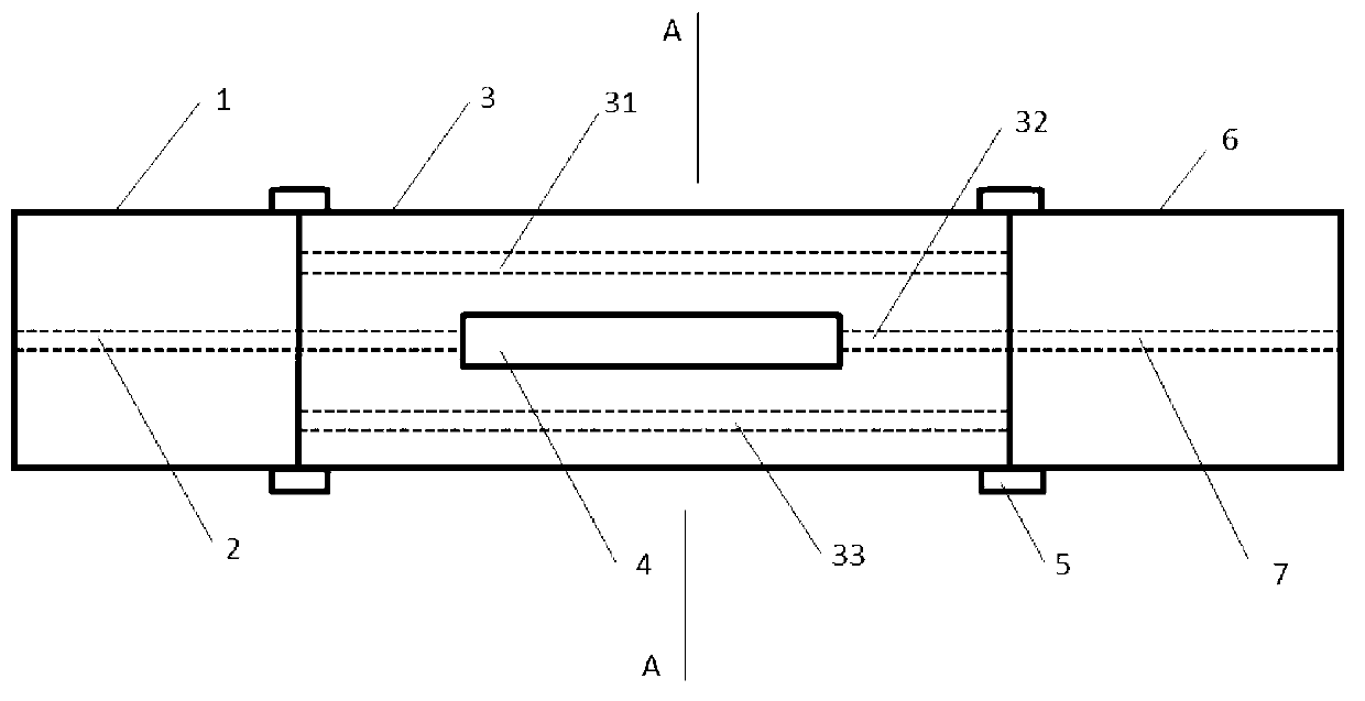 Mach-Zehnder interferometer based on three-core optical fiber