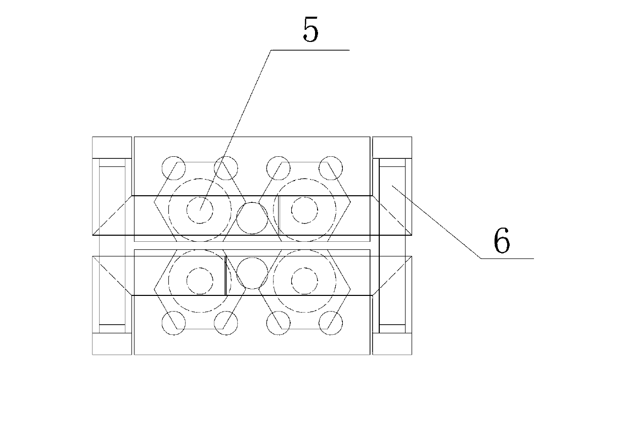 Opening type water cooling rail induction normalizing coil and use method thereof