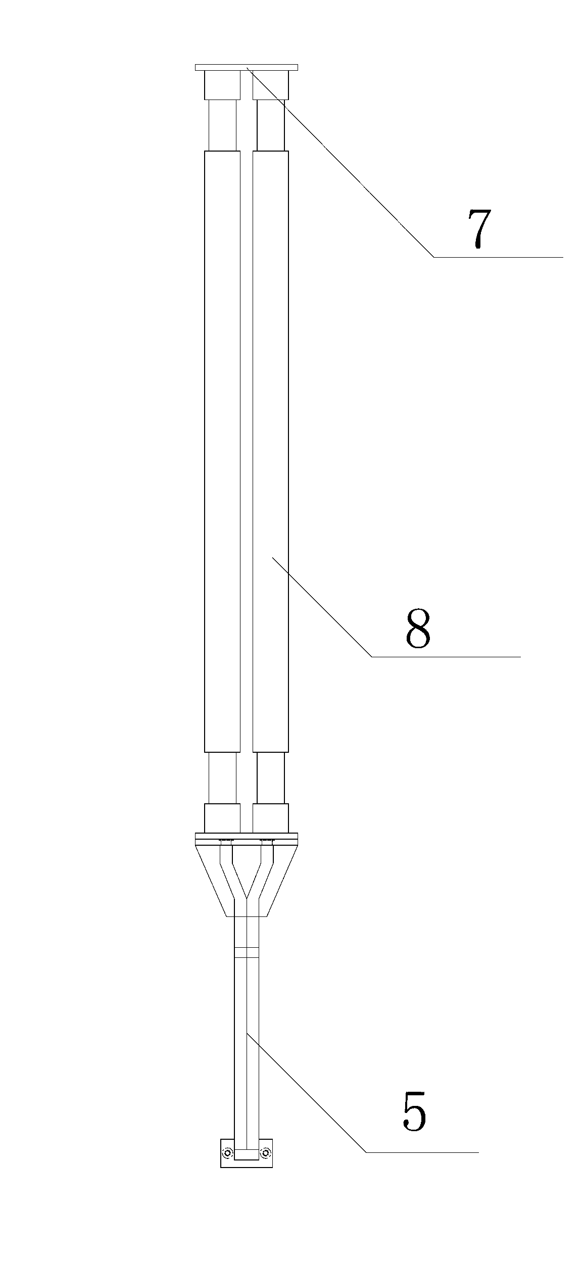 Opening type water cooling rail induction normalizing coil and use method thereof