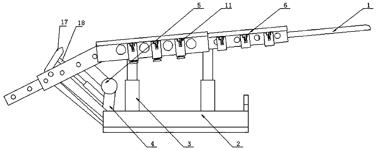 Top coal caving hydraulic support mining equipment