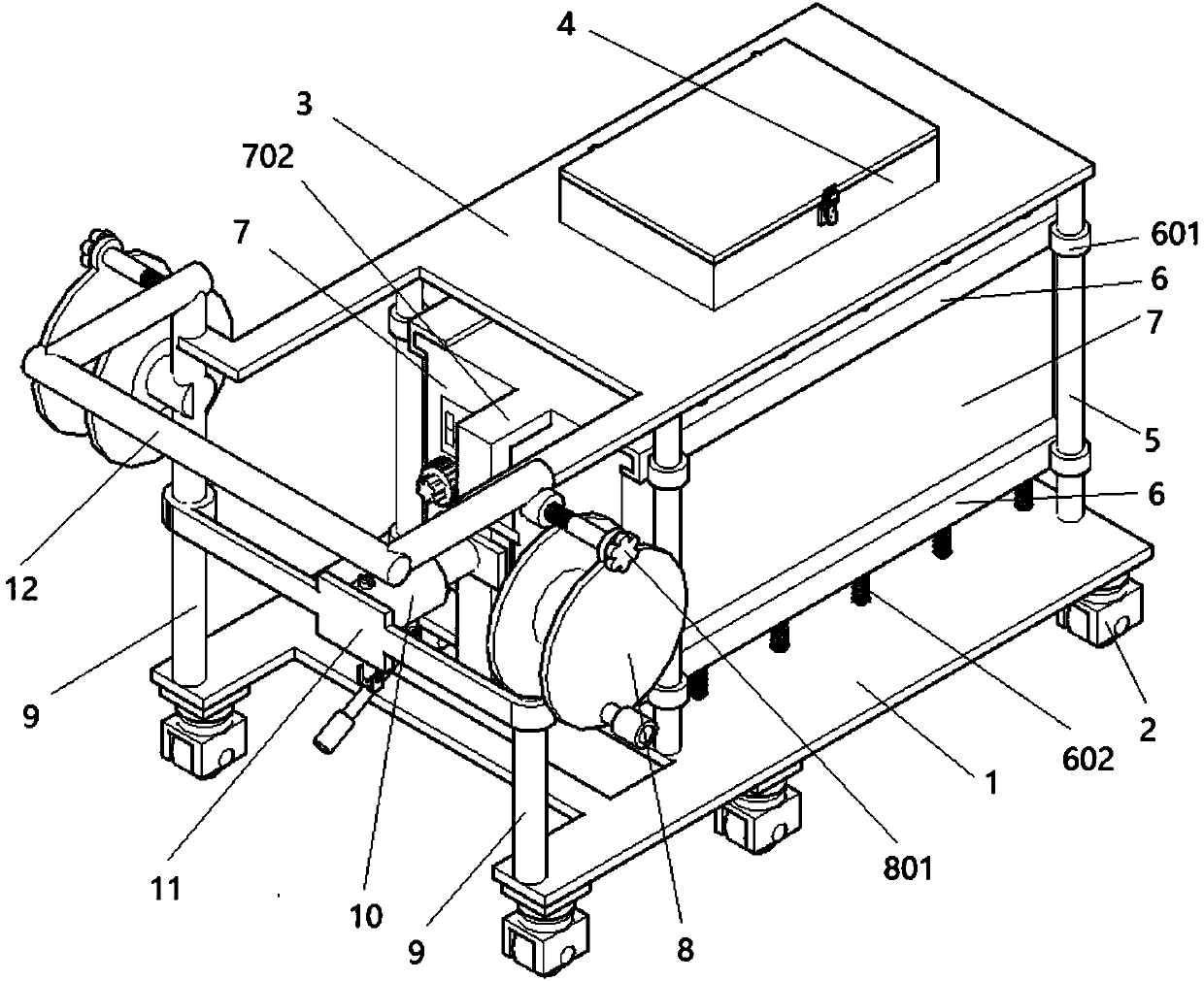 Electric welding machine provided with adjustable hydraulic fastening mechanism