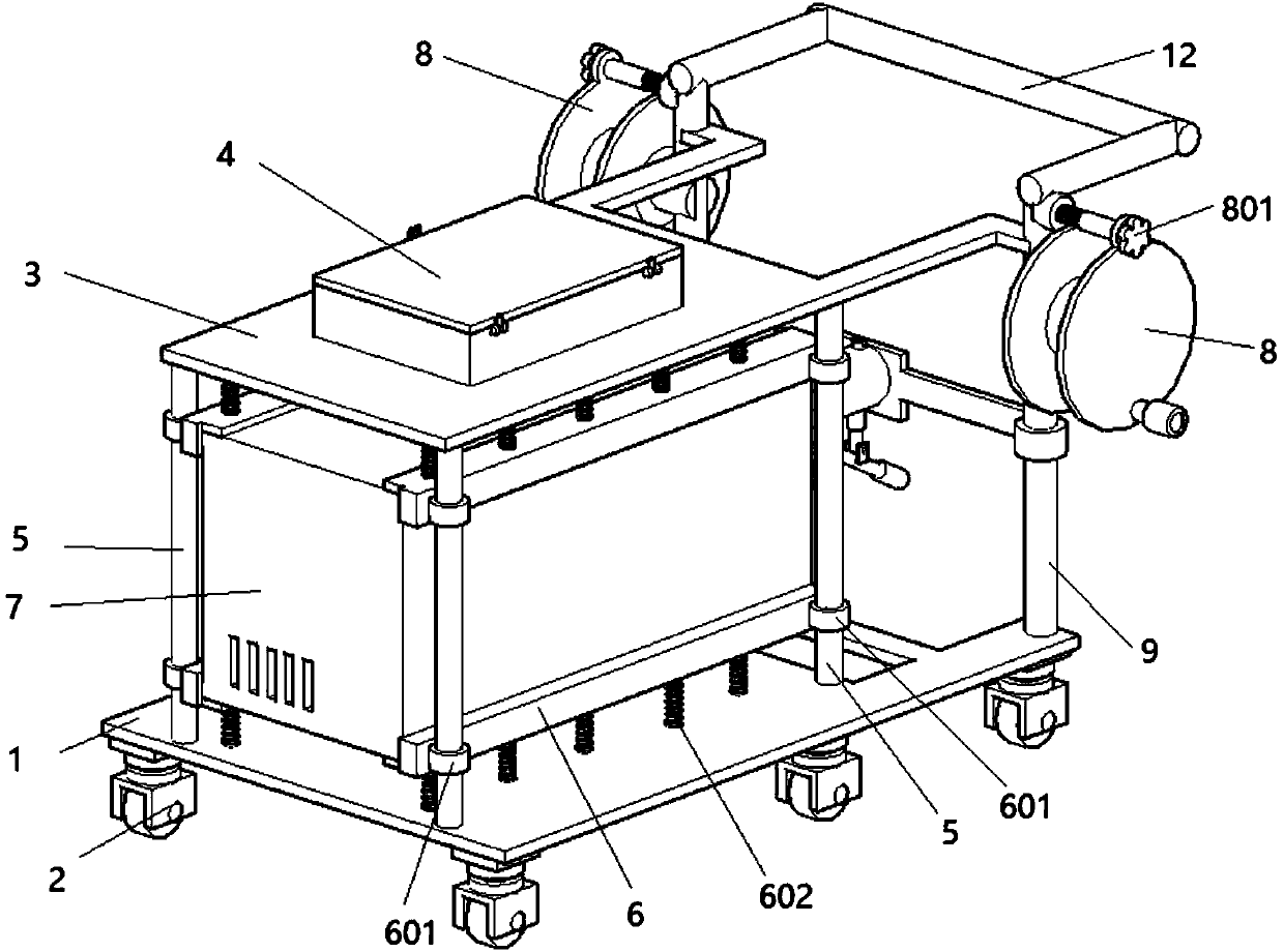 Electric welding machine provided with adjustable hydraulic fastening mechanism