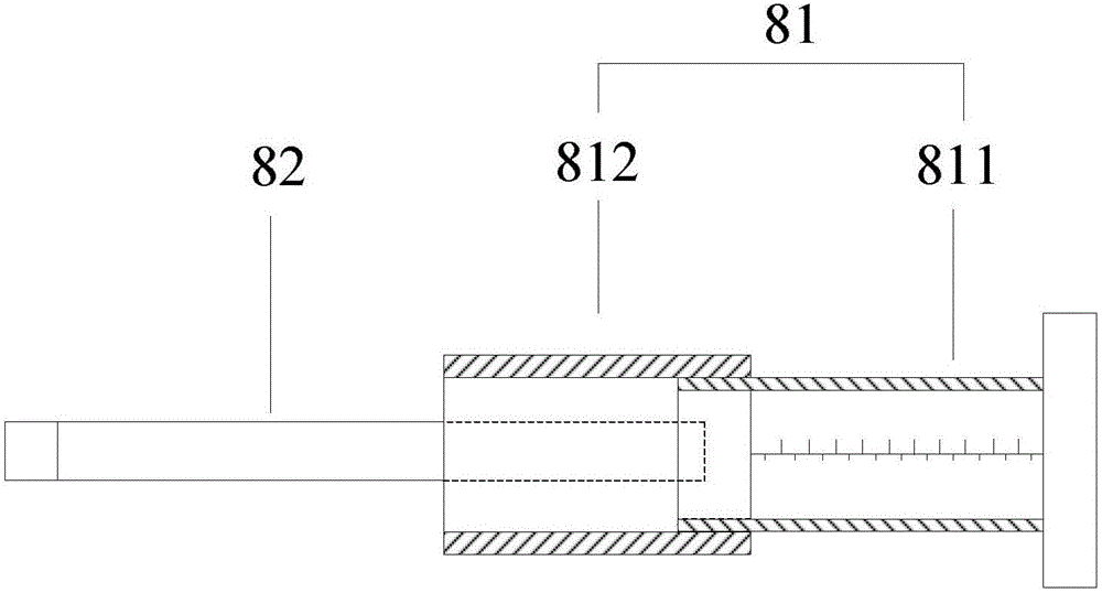 Distribution transformer for simulating short circuit state of winding