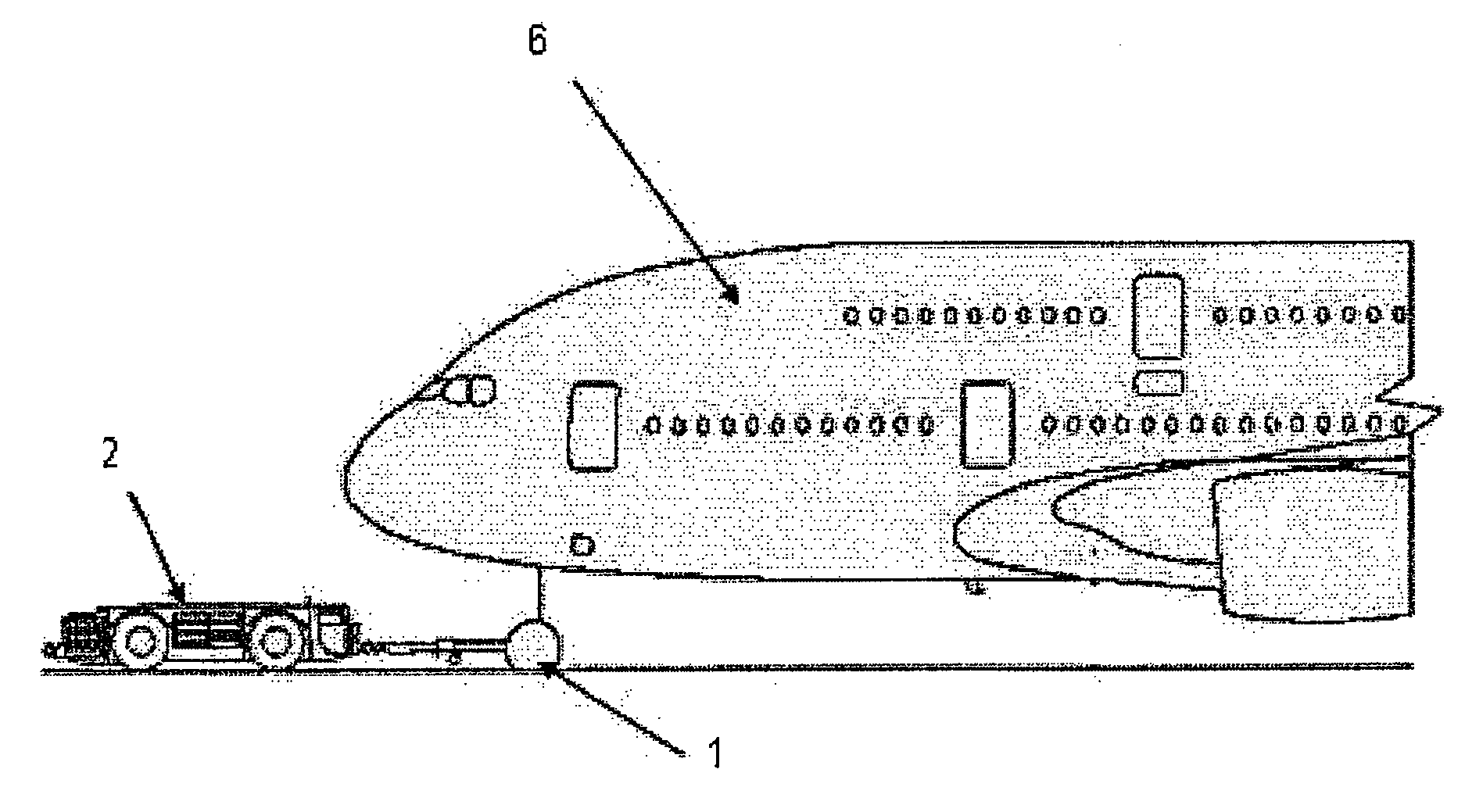 Aircraft steering angle warning system