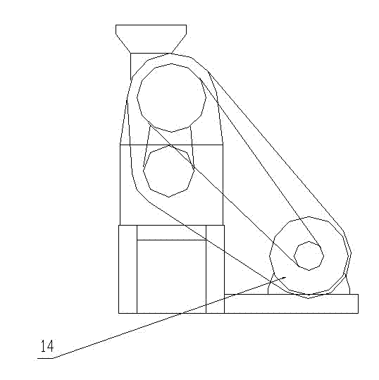 Oil tea fruit unshelling separator