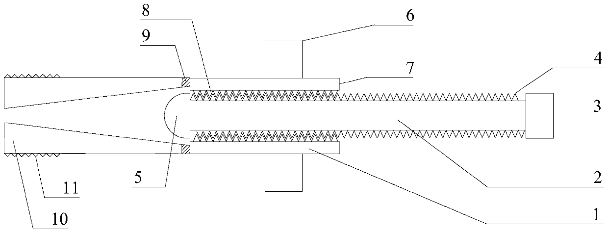 Auxiliary mechanical device suitable for fixed sensor and fixing method