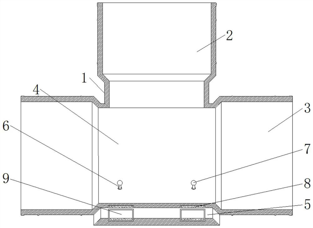 Glass fiber reinforced winding inspection well and production process thereof